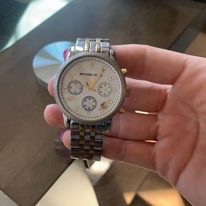 Stainless steel watch